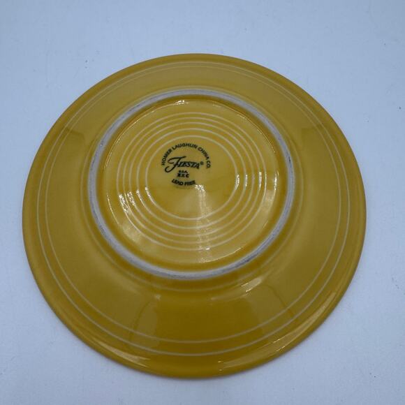 Sunflower Yellow Fiestaware Salad Plate 7.25 Inch 2009 - Picture 3 of 4
